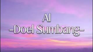 Ai - Doel Sumbang ( Lirik Lagu Terjemahan)