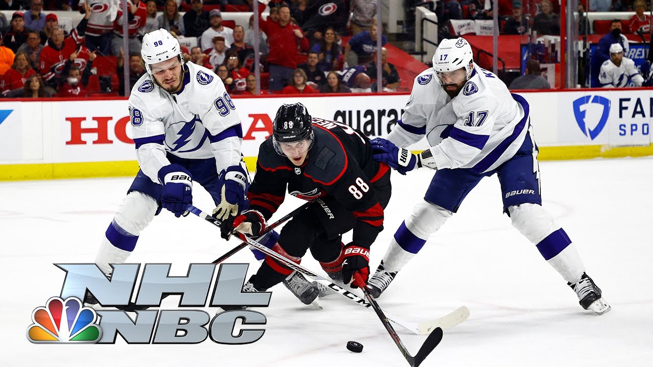 NHL Stanley Cup 2021 Second Round Lightning vs. Canes Game 2