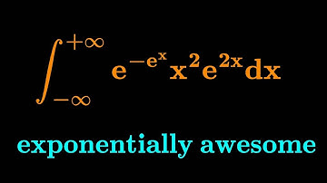 An exponentially fascinating integral