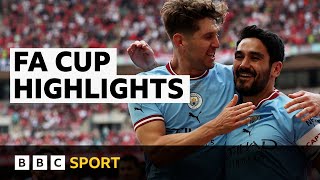 Gundogan double seals FA Cup victory for Man City | FA Cup highlights