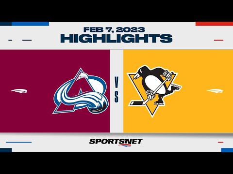 NHL Highlights | Avalanche vs. Penguins (OT) - February 7, 2023