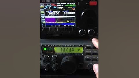 KN990 vs. K2 CW weak signal