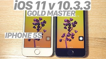 iOS 11 GM vs. iOS 10.3.3 - SPEED TEST + Benchmark! (iPHONE 5S) #iOS11 #IPHONE5S #NEW #AppleEvent