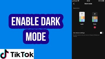 Enable Dark Mode on TikTok