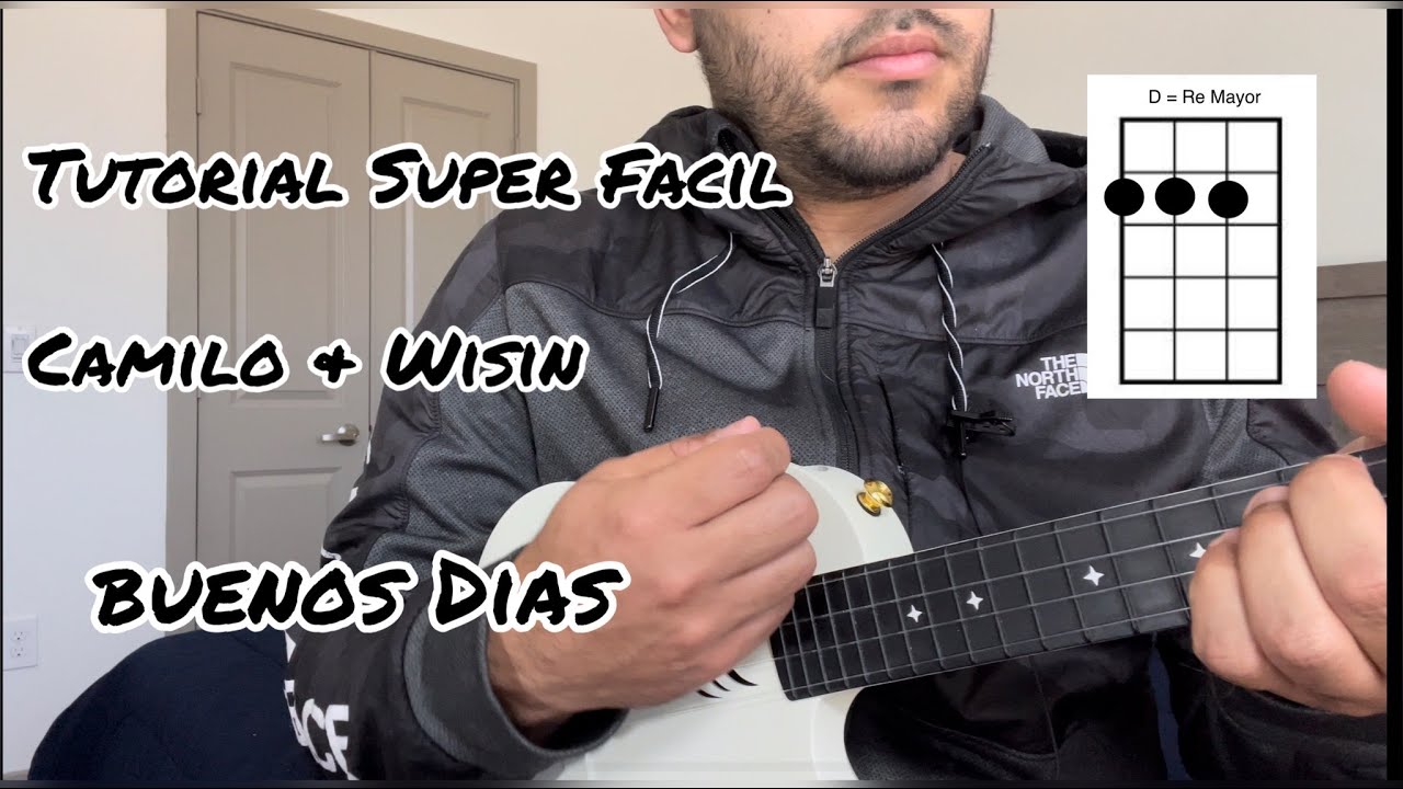 Como Toca Fácil Buenos Dias - Camilo & Wisin ( Ukulele Tutorial )