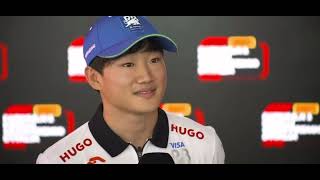 Yuki Tsunoda Pre Race Interview | 2024 Italian Grand Prix