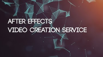 After Effects Video Creation Service ( Order Intro )