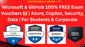 Microsoft & GitHub 100% GRATIS examenvouchers 🎁 | Azure, Copilot, Beveiliging, Data | Voor studen...