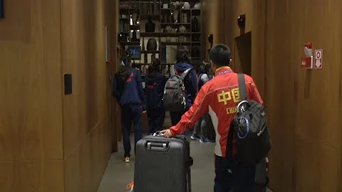 Chinese Women's Volleyball Team Arrives in Brazil for Olympics - DayDayNews
