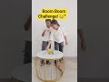 ​Boom Boom Challenge with our Twins! 😂✨ #UniqueTrio #funny #entertainment #viralshort