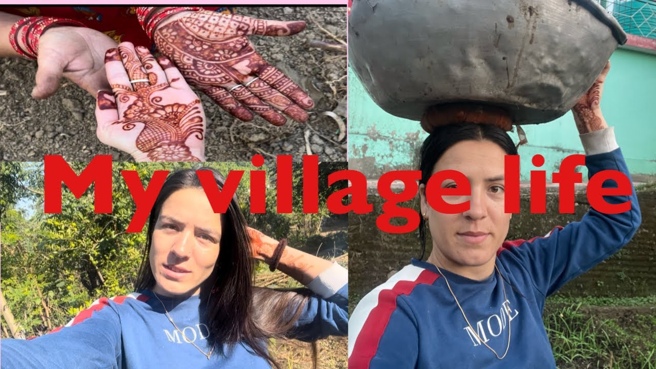 My Village Life 🏡 Ghr Aakr Krna Pdta H Sara Kaam Harshapalvlogs ️ ️🥰🥰 Youtube 