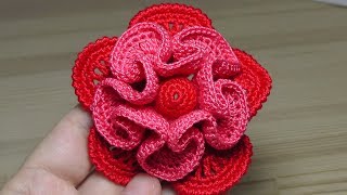 :       Crochet flower Tutorial