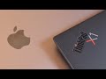 Apple Silicon M1 MBP vs Thinkpad  X1 Nano - an in-depth review