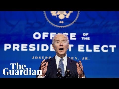 US presidential transition: Joe Biden and Kamala Harris make announcement – watch live