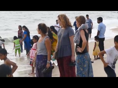 Beauty of Alappuzha beach, Kerala, India