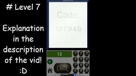 100 Codes level 7 Walkthrough
