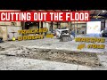 CUTTING The FLOOR Out Of My Warehouse!! *Swimming Pool Install?*