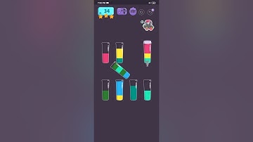 Cups - Water Sort Puzzle Level 34 Walkthrough