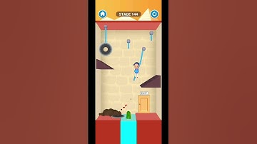 Rescue cut Level 144 Gameplay 😍/MD Magic Gaming ❤️😍🥰✌️#5ksubscribers #trendingshorts