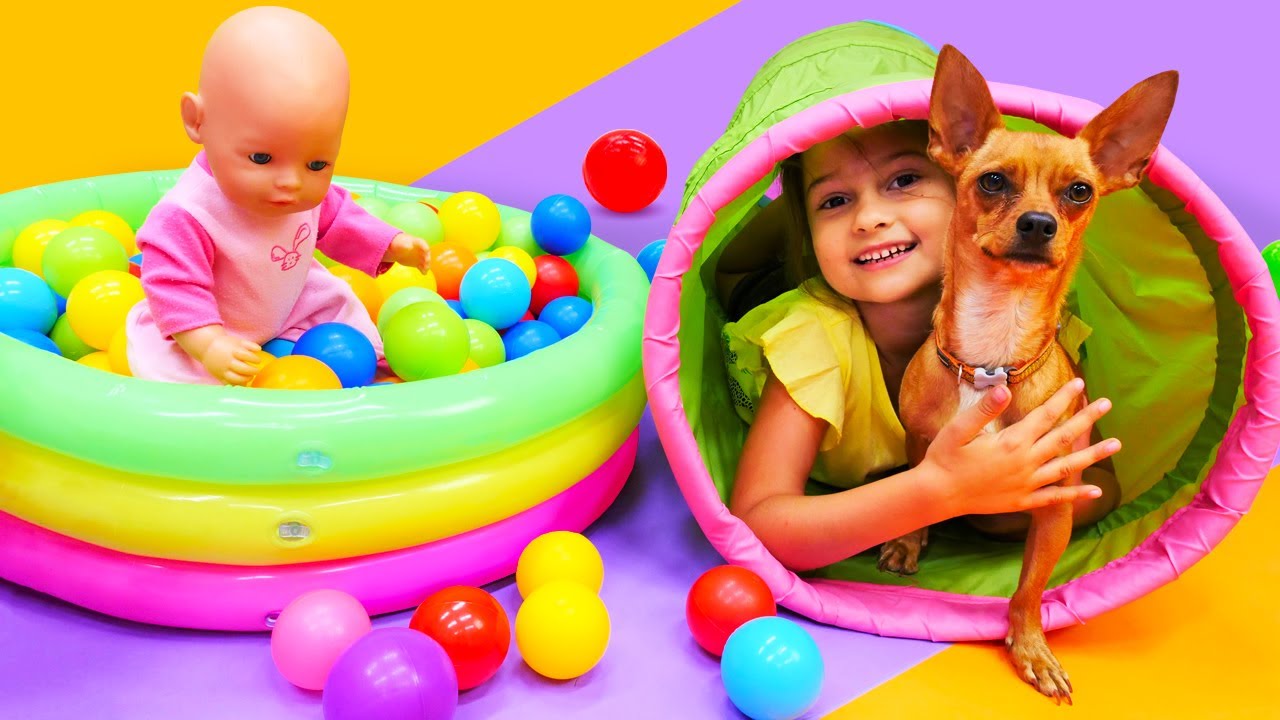 Kız oyunları. Oyuncak bebek bakma oyunu. Selin köpeği Kız oyunları. Oyuncak bebek bakma oyunu. Selin köpeği