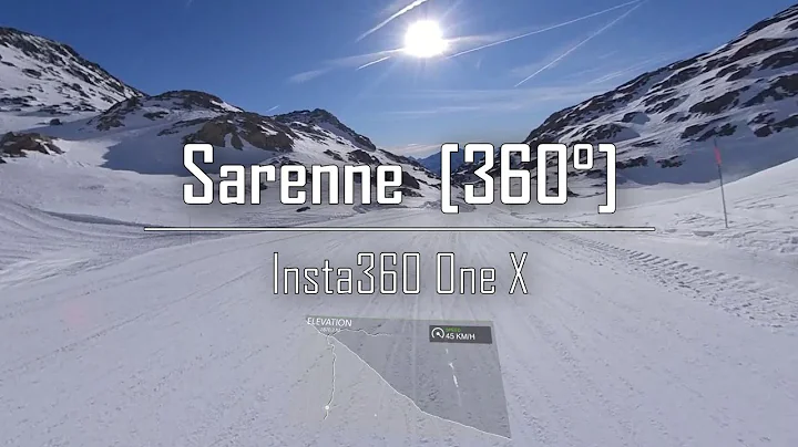 The Longest Black Run in Europe | The Sarenne - Alpe d'Huez | 360 Degree Run