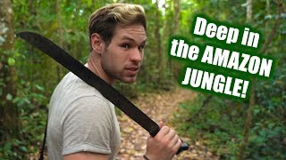 Inside the AMAZON RAINFOREST! - What it's REALLY like in the Jungle (2023)