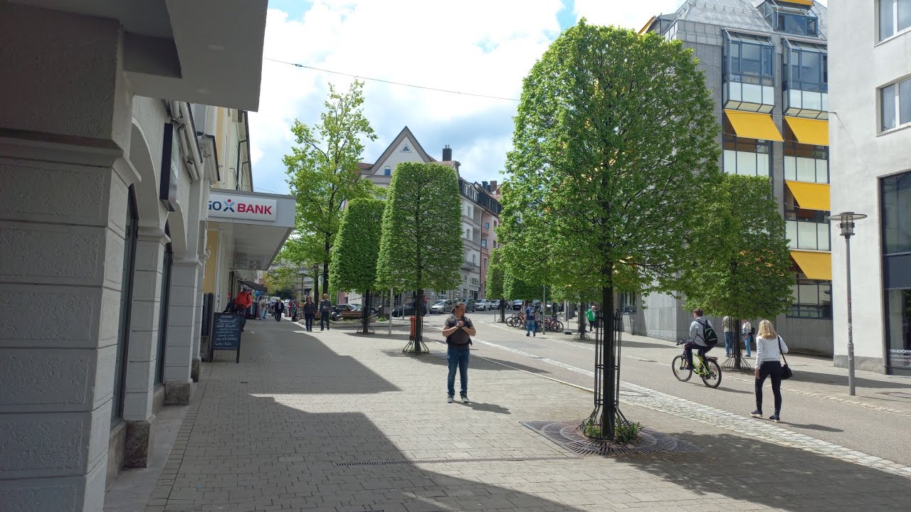 Путешествуем поездом. Кемптен. Бавария 9.05.2023