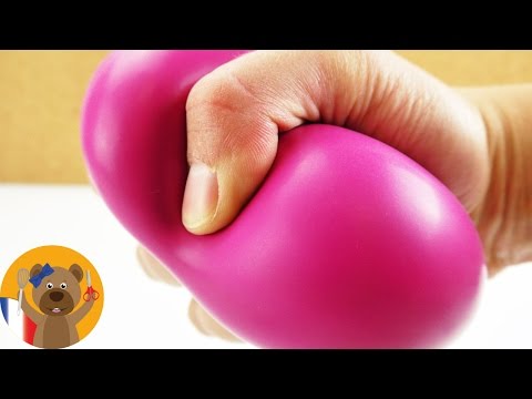 DIY BOULE ANTI STRESS À MODELER FACILE ET RAPIDE 