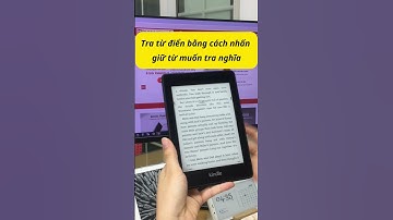 Cài đặt và tra từ điển trên Kindle #shorts