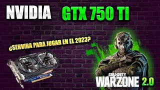 GTX 750 Ti | rendimiento en WARZONE 2 | 1080 LOW Settings