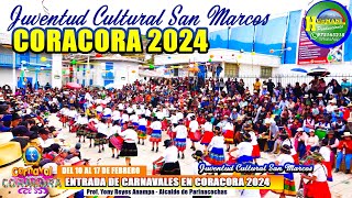 CORACORA 2024 // JUVENTUD CULTURAL SAN MARCOS EN LOS CARNAVALES DE MI TIERRA CORACORA /  WAYLLACHA