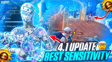 BGMI NEW 4.1 UPDATE BEST ZERO RECOIL SENSITIVITY || DEVV PLAYS || @WmaxGaming6 ☠️