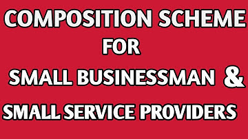 composition scheme under gst|scheme for small service provider Notification 2/2019.
