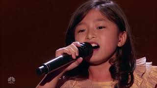 Celine Tam: Wonder-child Singer Gets Laverne Cox's GOLDEN BUZZER | America's Got Talent 2017