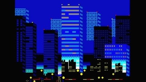 ZX Spectrum: "Streets of Rage SMS Intro" Art / Picture (2022)