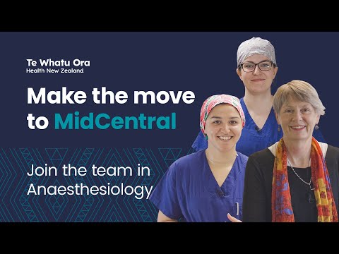 MidCentral's Anaesthetic Technician Team Recruitment