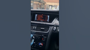 Audi A4 TPMS tyre pressure monitor light reset