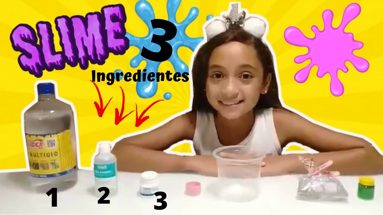 Passo a passo para slime perfeito - com ingredientes que você tem