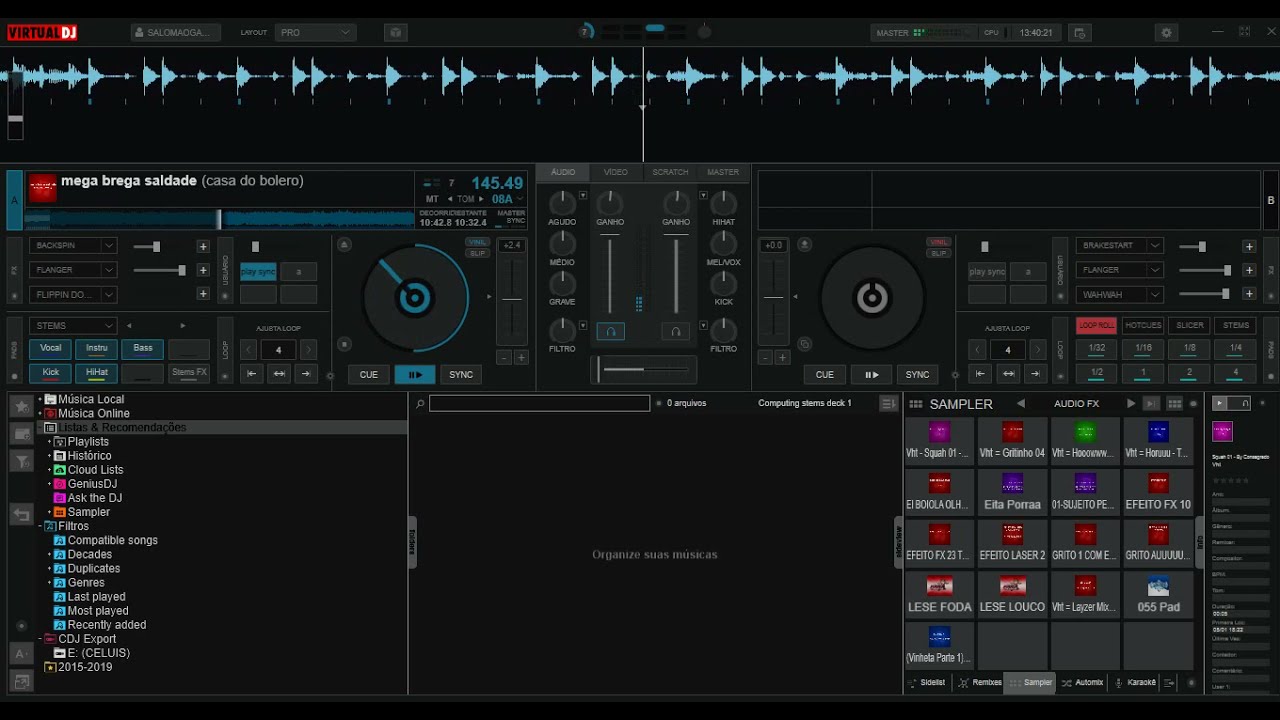 MEGA PASSADÃO SAUDADE - SÓ AS MELHORES COM LIVALDO DOS TECLADOS