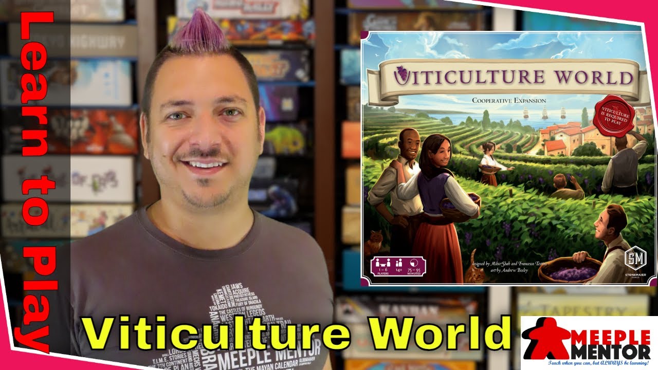 Learn to Play Viticulture World (and solo)