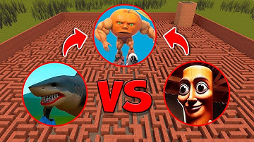 Tung Tung Sahur VS SCP 096 VS Hulk in Garry