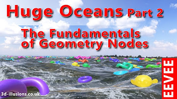Huge Ocean Part 2 - The Fundamentals of Geometry Nodes Teaser