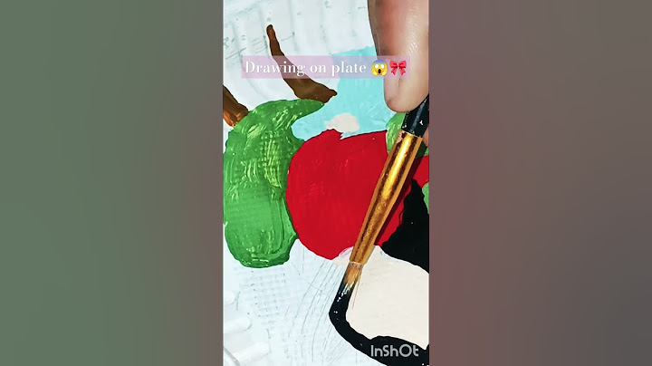 Painting Indian Landscape on plate 😱 #shorts