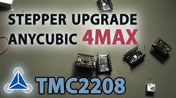 Silence the 4MAX - TMC2208 stepper driver upgrade for the anycubic 4max