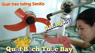 Fan - Quạt gãy cánh trơ trọi - thay cánh quạt gió bạch tuộc bay