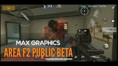 Area F2 | Public Beta | The first CQB shooting game on mobile!