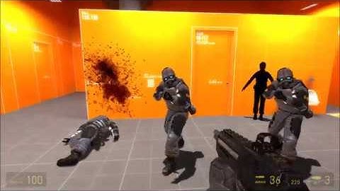 half-life 2 - comparing ragdoll physics between 2004 build and latest build