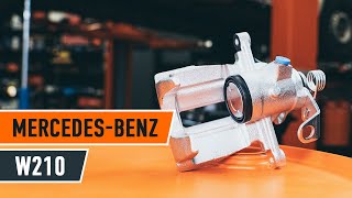 Montare Chit reparatie, articulatie sarcina / ghidare MERCEDES-BENZ E-CLASS (W210): video gratuit