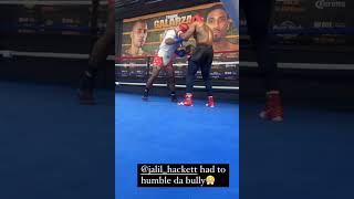 JALIL MAJOR HACKETT Monster 👿 In Sparring: FREE AGENT: WBC Youth Welterweight Champion by Zeb Brooks Multimedia 180 views 2 days ago 1 minute, 6 seconds