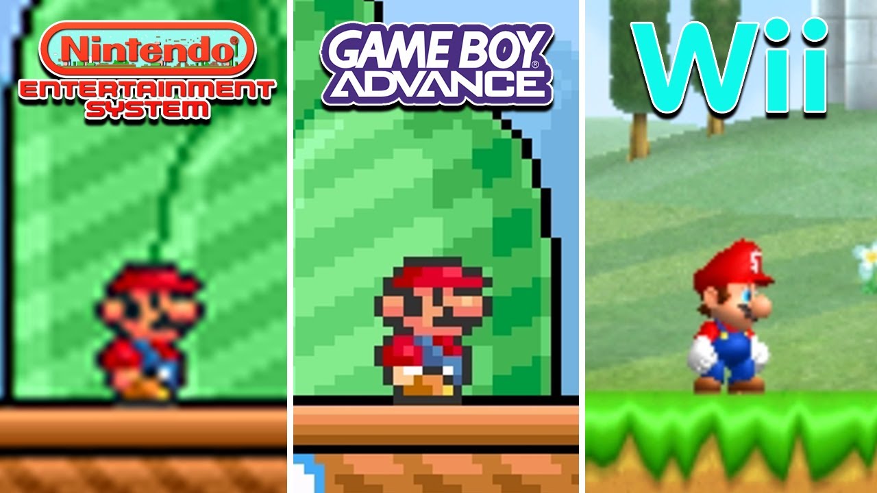 kapperszaak evenwicht pensioen Super Mario Bros. 3 (1988) NES vs Gameboy Advance vs Wii (Which One is  Better?) - YouTube